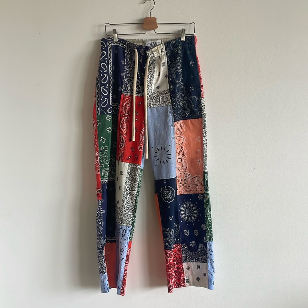 Loewe Bandana Print Pants